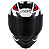CAPACETE ASX EAGLE SCORPION BRILHO PRETO/BRANCO/VERMELHO 60/L - Imagem 7