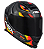CAPACETE ASX EAGLE SCORPION BRILHO PRETO/CINZA/AMARELO 58/M - Imagem 6