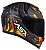 CAPACETE ASX EAGLE SCORPION BRILHO PRETO/CINZA/AMARELO 62/XL - Imagem 5