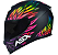 CAPACETE ASX EAGLE VIBES FOSCO PRETO/COLOR 56/S - Imagem 1