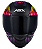 CAPACETE ASX EAGLE VIBES FOSCO PRETO/COLOR 56/S - Imagem 7