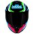 CAPACETE AXXIS DRAKEN COUGAR GLOSS BLACK/BLUE/PINK 58/M - Imagem 7