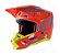 CAPACETE ALPINESTARS SM5 ACTION ORANGE FLUO CYAN YELLOW FLUO 60  EAN  8059347047591 - Imagem 1
