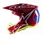 CAPACETE ALPINESTARS SM5 ACTION BRIGHT RED WHITE YELLOW FLUO 58  EAN  8059347047522 - Imagem 4
