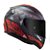 CAPACETE LS2 RAPID FF353 XTREET MATTE BLK/RED 58/M - Imagem 1