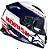CAPACETE NORISK FF302 GRAND PRIX USA 62/XL - Imagem 1