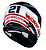 CAPACETE NORISK FF302 GRAND PRIX USA 62/XL - Imagem 8