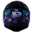 CAPACETE NORISK RAZOR BLOOM BLK/PURPLE 58/M - Imagem 2