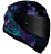 CAPACETE NORISK RAZOR BLOOM BLK/PURPLE 58/M - Imagem 6