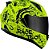 CAPACETE RACE TECH SECTOR SKY MUSIC NEON YELLOW 60/L - Imagem 2