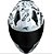 CAPACETE RACE TECH SECTOR SKY MUSIC WHITE 58/M - Imagem 5