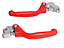 MANETE CRF 230/CRF 250F RETRATIL VERMELHO FREIO/EMBREAGEM (OBS) - Imagem 1