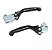 MANETE FREIO/EMBREAGEM TTR 230 RETRATIL PRETO - Imagem 1