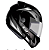 CAPACETE EBF NEW E08 FAST PTO/PRATA 61 - Imagem 1