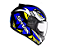 CAPACETE EBF SPARK DRAGON PTF/AZUL 58 - Imagem 1