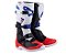 BOTA ALPINESTARS TECH 3 BRANCO VERMELHO AZUL ESCURO 09 EAN 8059347051482 - Imagem 1
