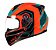 CAPACETE RACE TECH SECTOR EXILIO HV ORG/GREEN/BLACK 60/L - Imagem 1