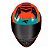 CAPACETE RACE TECH SECTOR EXILIO HV ORG/GREEN/BLACK 60/L - Imagem 4