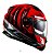 CAPACETE LS2 FF320 STREAM SHADOW RED/WHITE 62/XL - Imagem 2