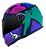 CAPACETE LS2 FF358 MASTERPIECE TURQUOISE 60/L - Imagem 1