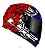 CAPACETE LS2 FF358 MEMPHIS ORANGE/BLUE 60/L - Imagem 2