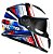 CAPACETE NORISK FF302 ADVANCE WHITE 58/M - Imagem 2