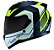 CAPACETE RACE TECH SECTOR EXILIO MATTE BLK/YELLOW 58/M - Imagem 1