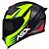 CAPACETE ASX EAGLE RACING ATTACKER BRILHO PRETO/GRAFITE/AMARELO 58/M - Imagem 1