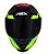 CAPACETE ASX EAGLE RACING ATTACKER BRILHO PRETO/GRAFITE/AMARELO 58/M - Imagem 4