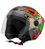 CAPACETE TORK NEW LIBERTY 3 COYOTE CINZA FOSCO 60 - Imagem 2