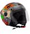CAPACETE TORK NEW LIBERTY 3 COYOTE CINZA FOSCO 60 - Imagem 4