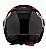 CAPACETE TORK NEW LIBERTY 3 COYOTE PRETO FOSCO 58 - Imagem 3