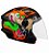 CAPACETE TORK NEW LIBERTY 3 COYOTE PRETO FOSCO 58 - Imagem 5