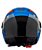 CAPACETE TORK NEW LIBERTY 3 COYOTE AZUL FOSCO 58 - Imagem 2