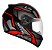 CAPACETE EBF SPARK SPIDER PTO/VERMELHO 60 - Imagem 1