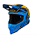 CAPACETE ASW FUSION 2.0 DASH MARINHO AZUL AMARELO 60  EAN  7908377148451 - Imagem 1