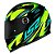 CAPACETE LS2 FF358 DRAZE BLACK/HV-YELLOW/GREEN 60/L - Imagem 1