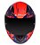 CAPACETE LS2 RAPID FF353 NAUGHTY MATTE BLU/FLUO ORG 58/M - Imagem 3