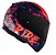 CAPACETE LS2 RAPID FF353 NAUGHTY MATTE BLU/FLUO ORG 58/M - Imagem 4