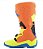 BOTA ALPINESTARS TECH 5 LARANJA FLUO AZUL  AMARELO FLUO 10  EAN  8059347051727 - Imagem 3