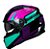 CAPACETE LS2 FF320 STREAM EXO BLK/BLUE/PINK 58/M - Imagem 3
