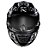 CAPACETE NORISK FF302 HOT GIRL BLK/WHITE 58/M - Imagem 2
