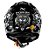 CAPACETE NORISK FF302 HOT GIRL BLK/WHITE 58/M - Imagem 3