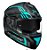 CAPACETE NORISK STRADA FLUX SILVER/BLUE 58/M - Imagem 1