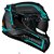 CAPACETE NORISK STRADA FLUX SILVER/BLUE 58/M - Imagem 4