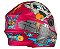 CAPACETE TORK LIBERTY FOUR KIDS PAINT ROSA FOSCO 54 - Imagem 2