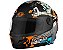 CAPACETE TORK LIBERTY FOUR KIDS PAINT PRETO FOSCO 54 - Imagem 1