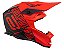 CAPACETE ASW FUSION SAWN VERMELHO PRETO 58  EAN  7908377150454 - Imagem 2