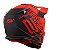 CAPACETE ASW FUSION SAWN VERMELHO PRETO 58  EAN  7908377150454 - Imagem 3