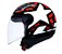 CAPACETE LS2 AIRFLOW OF562 STARWAR WHT/RED 58/M - Imagem 1